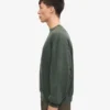 Jersey de cuello redondo oversize orgánico - Bosque de medianoche