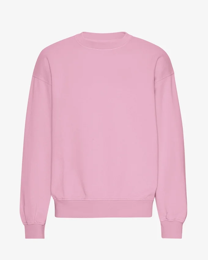Jersey de cuello redondo oversize orgánico - Flor de cerezo