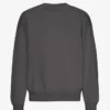 Jersey de cuello redondo oversize orgánico - Gris lava
