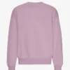 Jersey de cuello redondo oversize orgánico - Morado perlado