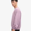 Jersey de cuello redondo oversize orgánico - Morado perlado
