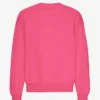 Jersey de cuello redondo oversize orgánico - Rosa chicle