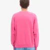 Jersey de cuello redondo oversize orgánico - Rosa chicle
