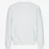 Jersey de cuello redondo oversize orgánico - Snow Melange
