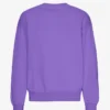 Jersey de cuello redondo oversize orgánico - Ultravioleta