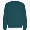 Jersey de cuello redondo oversize orgánico - Verde océano