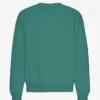 Jersey de cuello redondo oversize orgánico - Verde pino