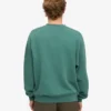 Jersey de cuello redondo oversize orgánico - Verde pino