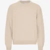Jersey oversize de lana merina - Blanco marfil