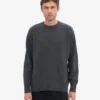 Jersey oversize de lana merina - Gris lava