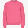 Jersey oversize de lana merina - Rosa chicle