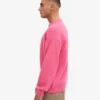 Jersey oversize de lana merina - Rosa chicle