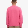 Jersey oversize de lana merina - Rosa chicle