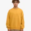 Jersey oversize orgánico - Amarillo quemado