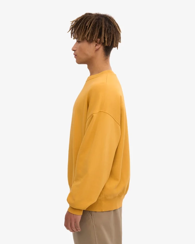 Jersey oversize orgánico - Amarillo quemado