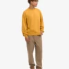 Jersey oversize orgánico - Amarillo quemado