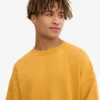 Jersey oversize orgánico - Amarillo quemado