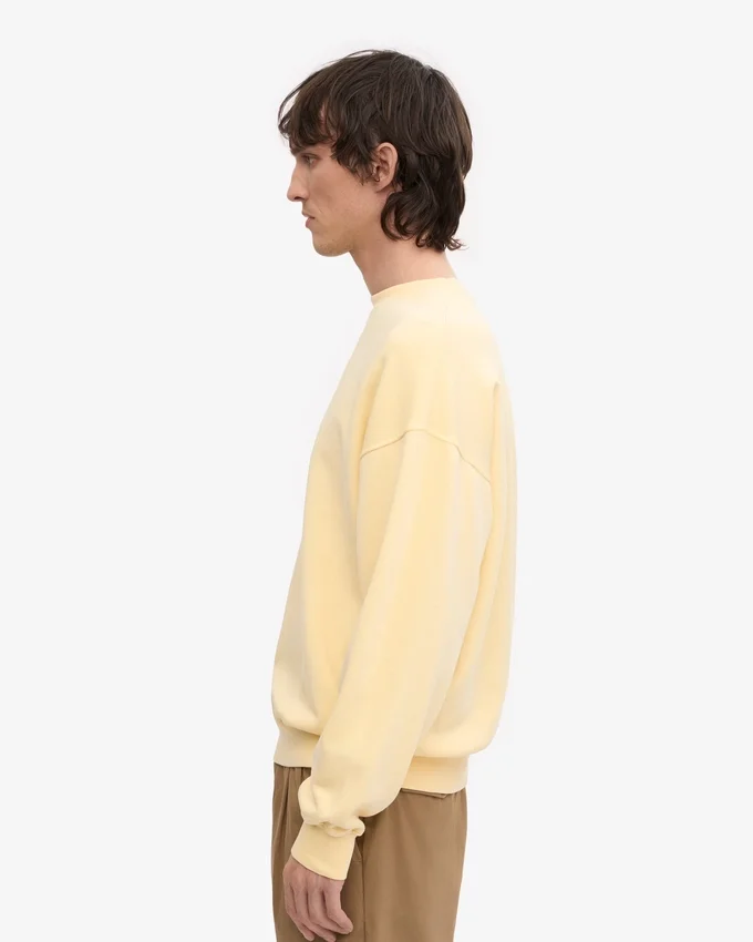 Jersey oversize orgánico - Amarillo suave