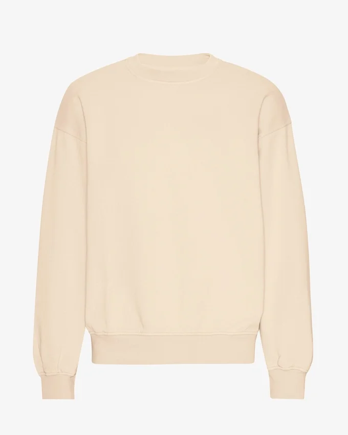 Jersey oversize orgánico - Blanco marfil