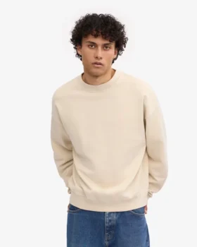 Jersey oversize orgánico – Blanco marfil