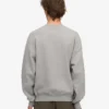 Jersey oversize orgánico - Gris jaspeado