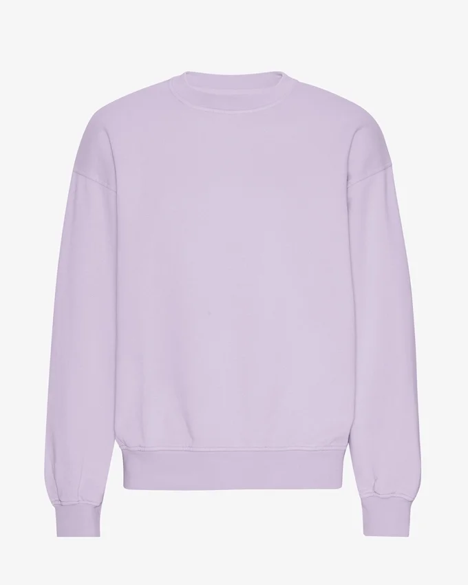 Jersey oversize orgánico - Lavanda suave