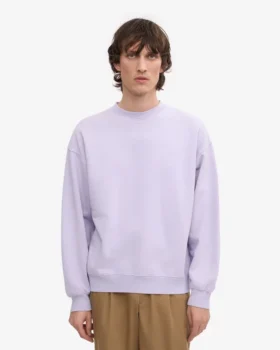 Jersey oversize orgánico – Lavanda suave