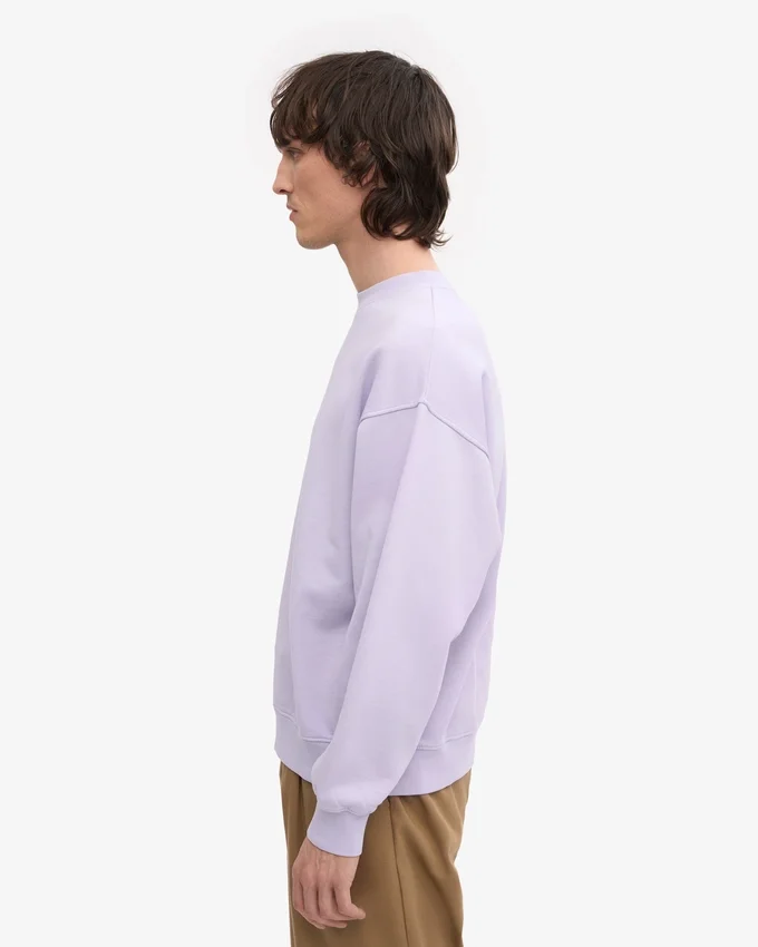 Jersey oversize orgánico - Lavanda suave