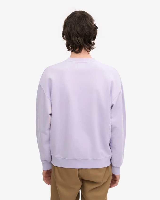 Jersey oversize orgánico - Lavanda suave