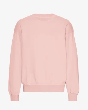 Jersey oversize orgánico - Rosa descolorido