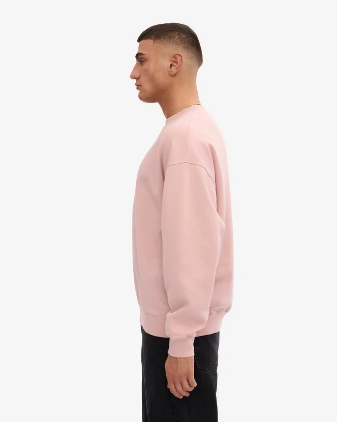 Jersey oversize orgánico - Rosa descolorido