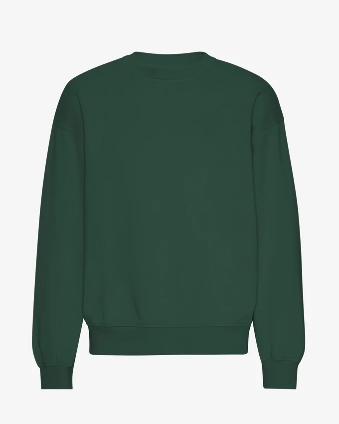 Jersey oversize orgánico - Verde esmeralda