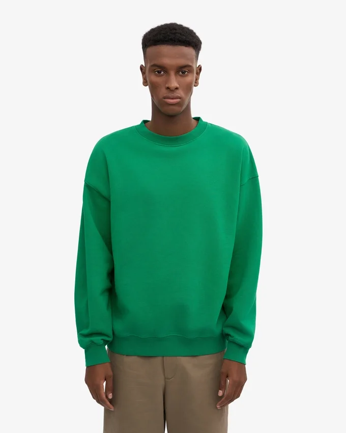 Jersey oversize orgánico - Verde Kelly