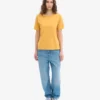 Light Organic Tee de algodón orgánico para mujer - Amarillo quemado