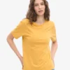 Light Organic Tee de algodón orgánico para mujer - Amarillo quemado
