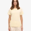 Light Organic Tee de algodón orgánico para mujer - Amarillo suave