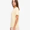 Light Organic Tee de algodón orgánico para mujer - Amarillo suave