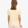 Light Organic Tee de algodón orgánico para mujer - Amarillo suave