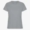Light Organic Tee de algodón orgánico para mujer - Azul acero