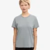 Light Organic Tee de algodón orgánico para mujer - Azul acero