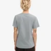 Light Organic Tee de algodón orgánico para mujer - Azul acero
