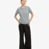 Light Organic Tee de algodón orgánico para mujer - Azul acero