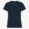 Light Organic Tee de algodón orgánico para mujer - Azul marino