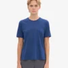 Light Organic Tee de algodón orgánico para mujer - Azul marino