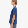 Light Organic Tee de algodón orgánico para mujer - Azul marino