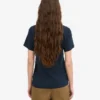 Light Organic Tee de algodón orgánico para mujer - Azul marino