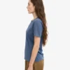 Light Organic Tee de algodón orgánico para mujer - Azul Neptuno