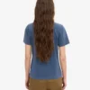 Light Organic Tee de algodón orgánico para mujer - Azul Neptuno