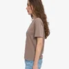 Light Organic Tee de algodón orgánico para mujer - Caqui descolorido