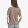 Light Organic Tee de algodón orgánico para mujer - Caqui descolorido